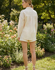 Grace Embroidered Button Down Shirt