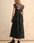 Tori Lace Midi Dress