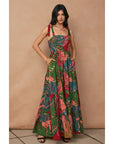 Coco Tie Shoulder Maxi Dress