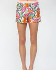 Tori Tropical Loose Fit Shorts