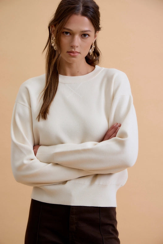Billie Boyfriend Pullover Sweater