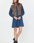 Leopard Vest
