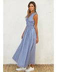 Candice Stripe Midi Dress