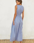 Candice Stripe Midi Dress