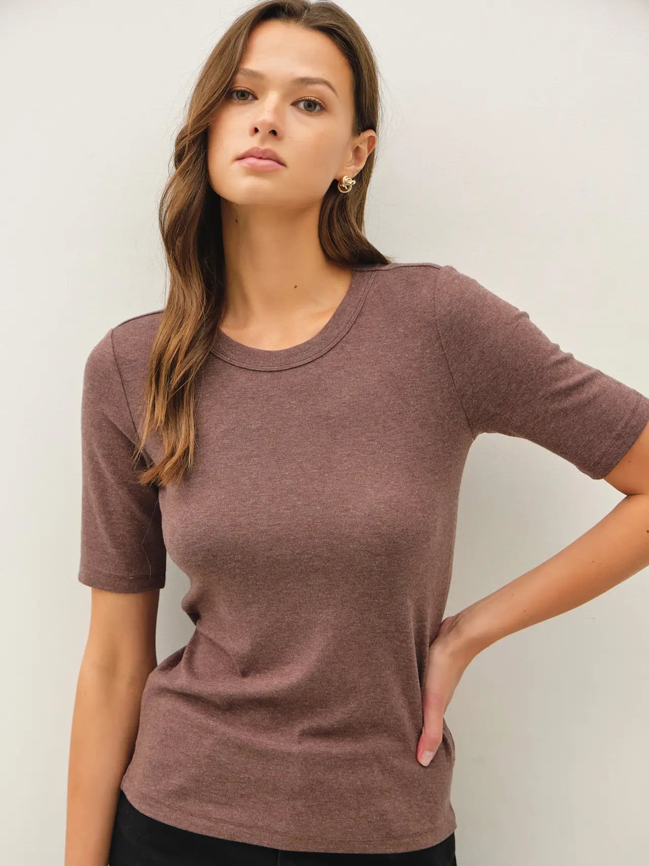 Sophia Soft Short Sleeve Top