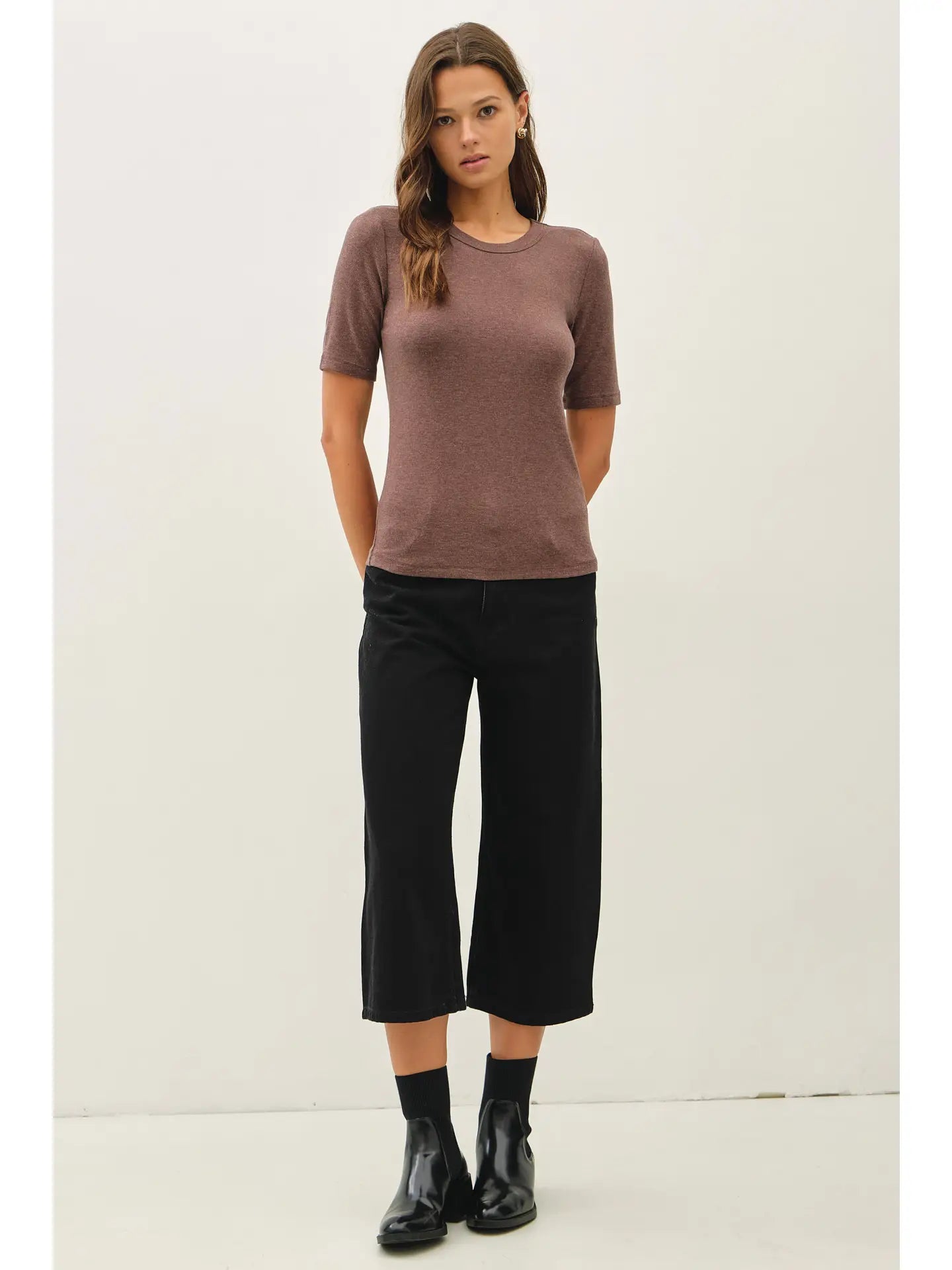 Sophia Soft Short Sleeve Top