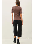 Sophia Soft Short Sleeve Top