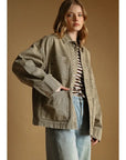 Holly Oversized Washed Jacket