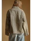 Holly Oversized Washed Jacket