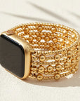 Gigi Golden Demure Stretch Apple Watch Band