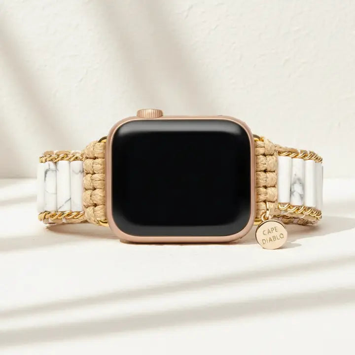 Hannah Heavenly Howlite Apple Watch Band
