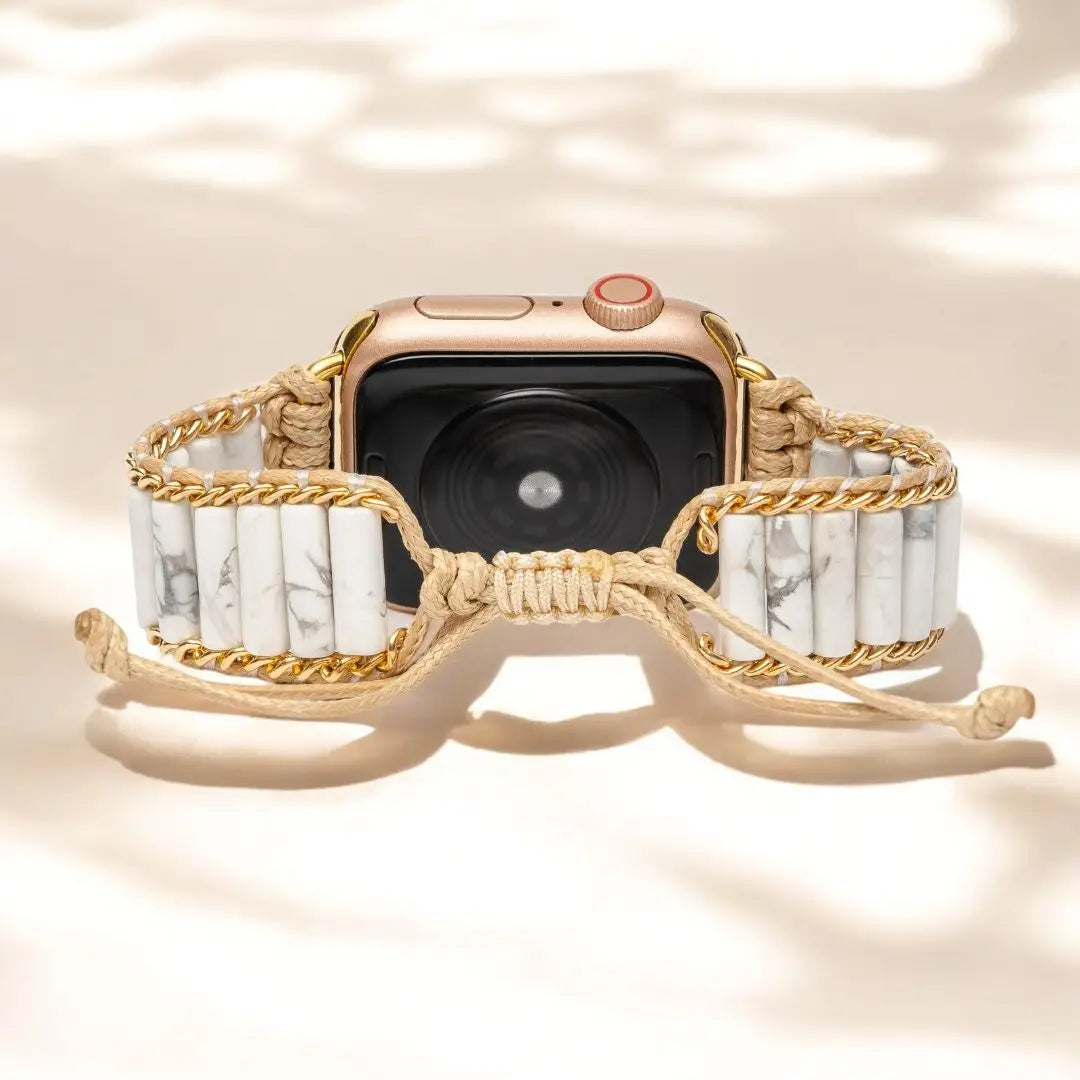 Hannah Heavenly Howlite Apple Watch Band