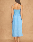Trina Twisted Bow Midi Dress