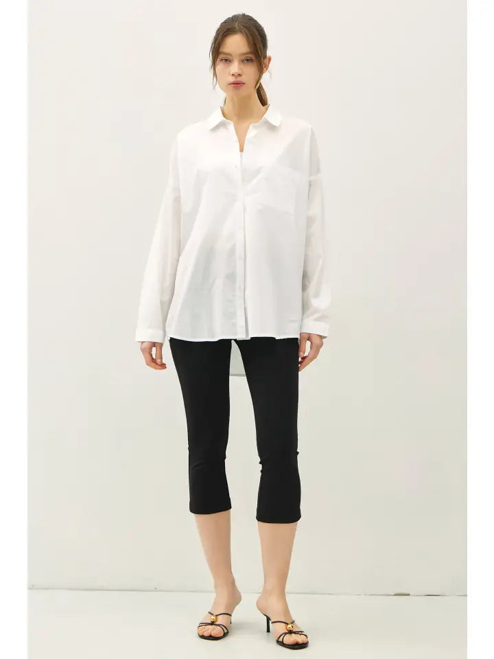 Ophelia Oversized Button Down Shirt