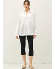 Ophelia Oversized Button Down Shirt