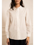 Rosalie Shirt with Embroidered Collar