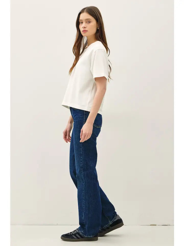 Petra Crewneck Box Tee