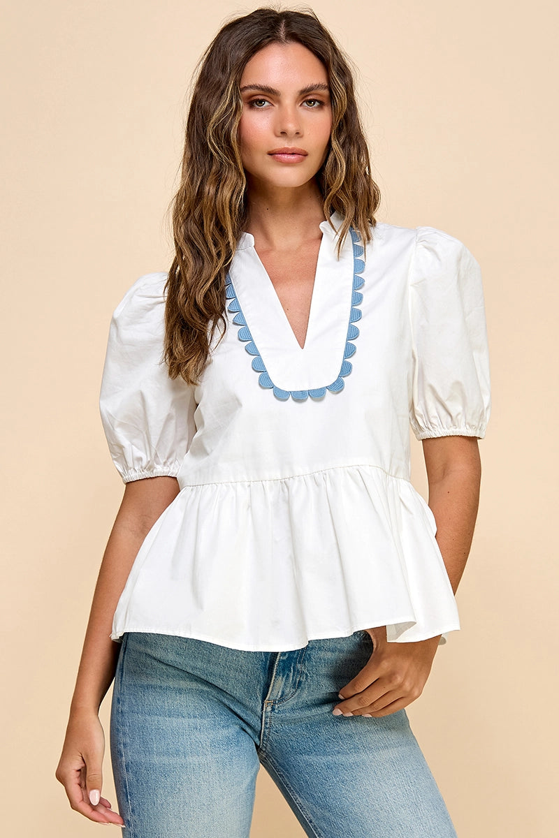 Marley Puff Sleeve Top