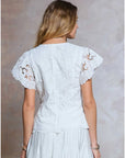 Piper Peplum Lace Blouse