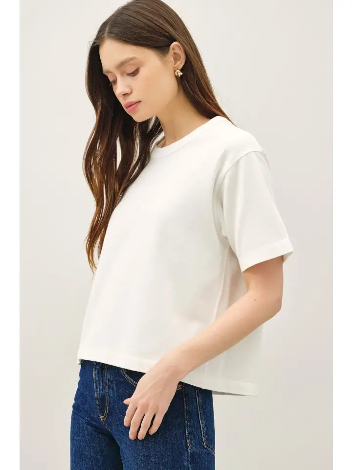Petra Crewneck Box Tee