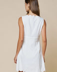 June Scallop Mini Dress