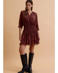 Bree Chiffon Mini Dress