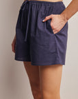 Amara Drawstring Woven Shorts