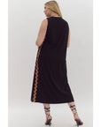 Wren Sleeveless Midi Dress - Plus Size