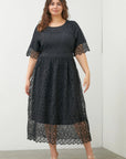 Zoe Midi Dress - Plus Size