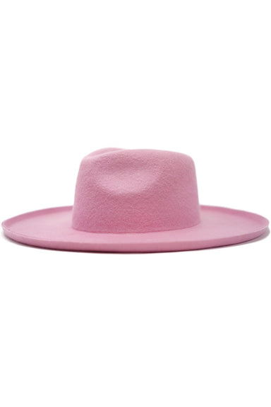 Wool Felt Panama Hat - Blush