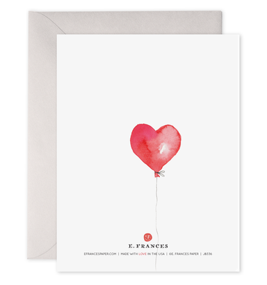 Valentine Balloons Card