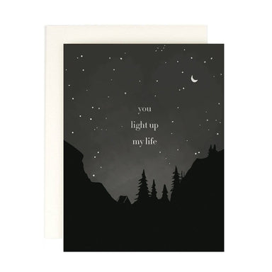 You Light Up My Life - Greeting Card