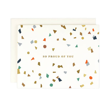 So Proud of You Confetti Card