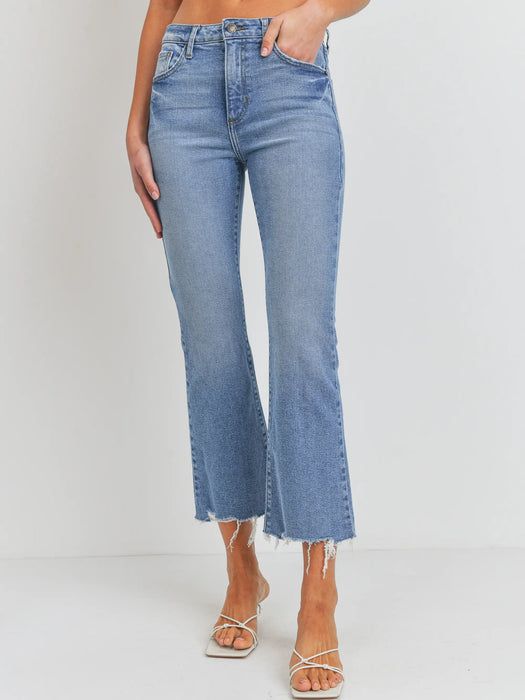 Vintage Cropped Flare Jean