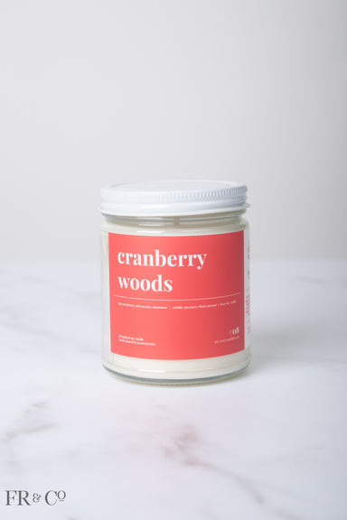 Cranberry Woods Soy Candle - 9oz