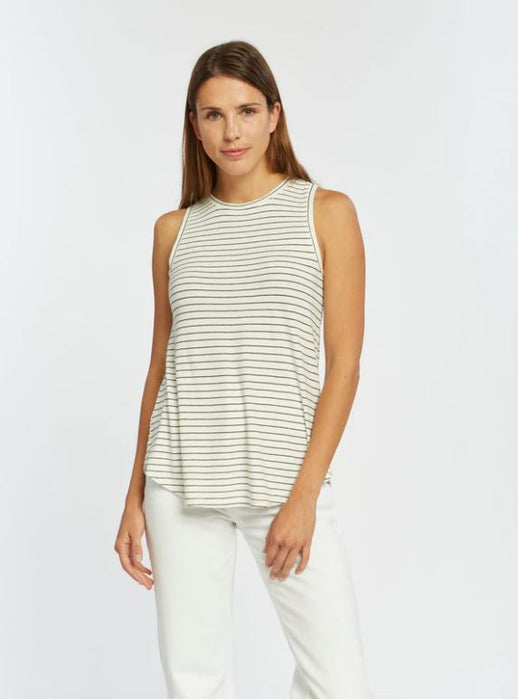 Reese Tank - Noir Stripe