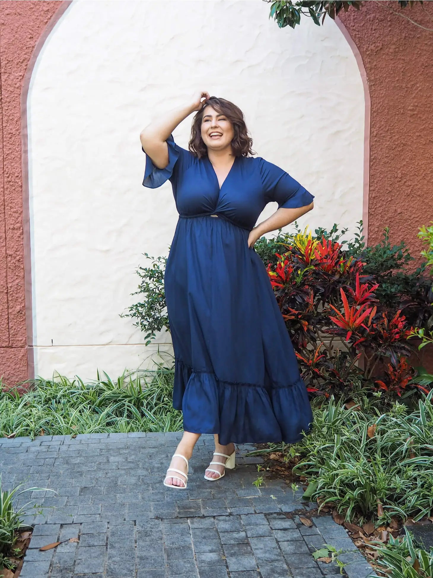 Nicole Maxi Dress - Plus Size- FINAL SALE ITEM