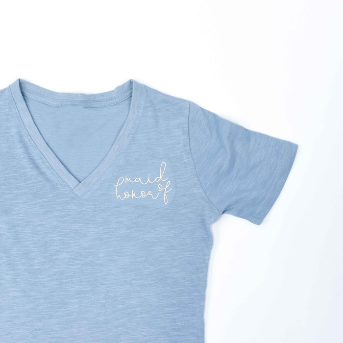 Maid of Honor V-Neck Tee