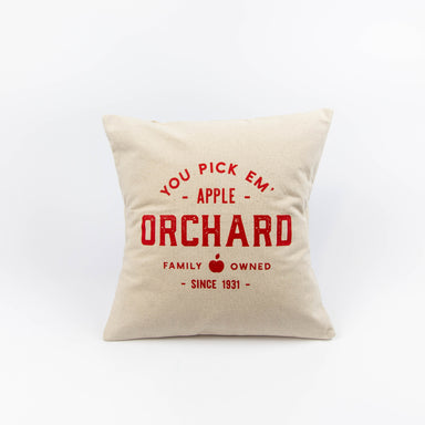 Fall Apple Orchard Pillow