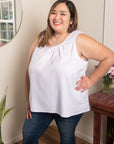 Chloe Tank Top - Plus Size- FINAL SALE ITEM