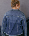 Zoey Demin Jacket - Plus Size
