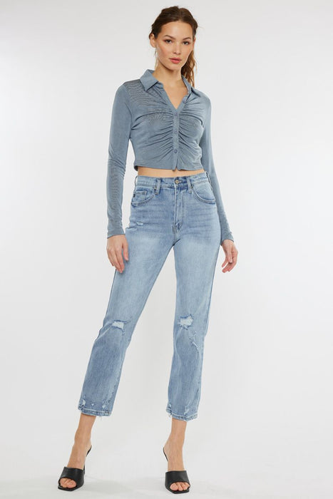 Chantel Slim Straight Jeans