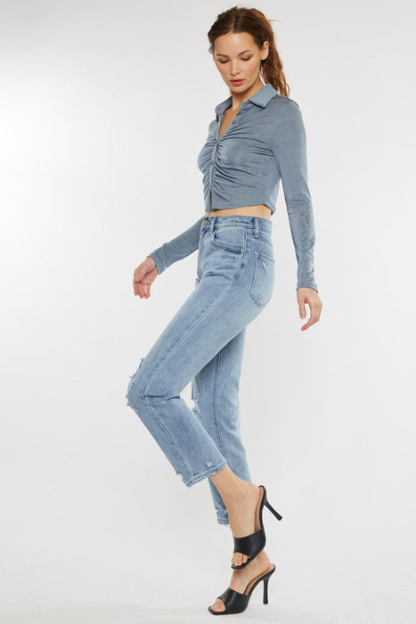 Chantel Slim Straight Jeans