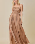 Gracie Satin Dress - Final Sale Item