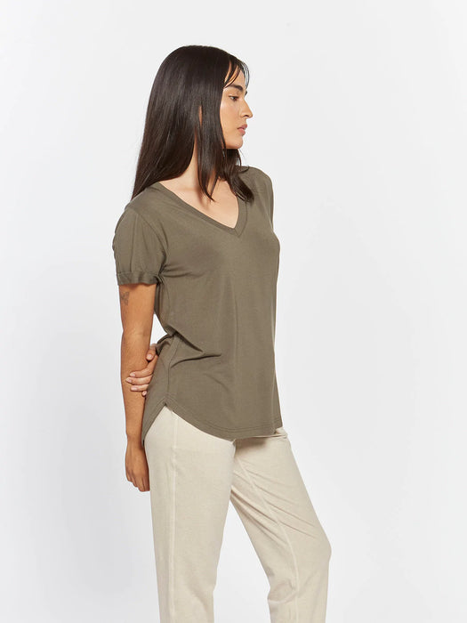 Clara Tee - Forest Green