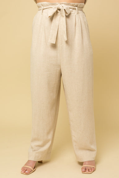 Bailey Linen Pant - Plus Size - Final Sale Item