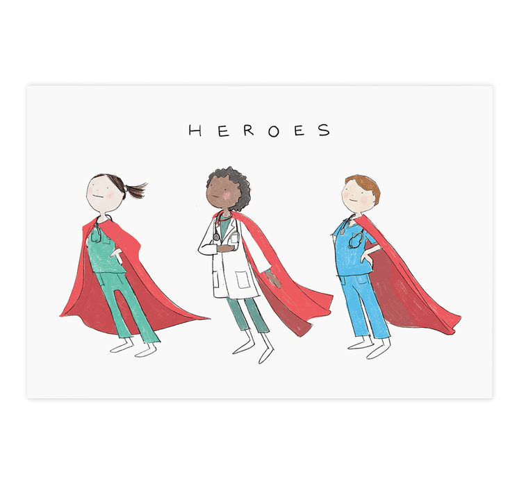 Healthcare Heroes Postcard
