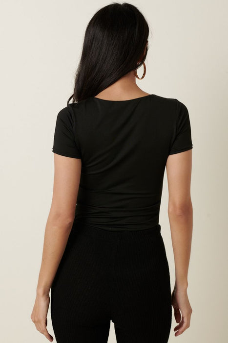 Ezzie Square Neck Bodysuit