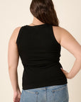 Hayden Ribbed Tank - Plus Size