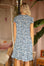 Margo Accordion Ruffle Sleeve Mini Dress